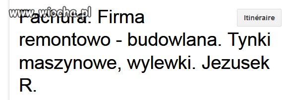 Fachura Rybnik na google