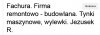 Fachura Rybnik na google