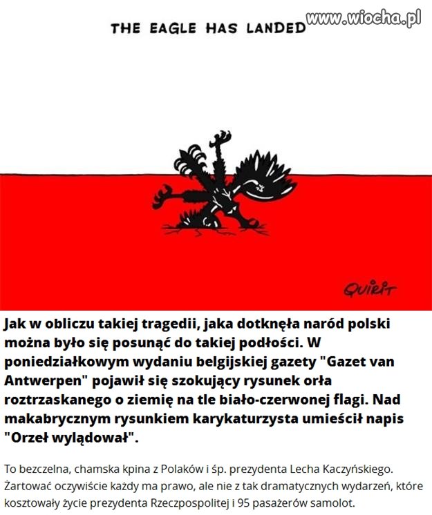 Każdy wyciera sobie gębę naszym Krajem