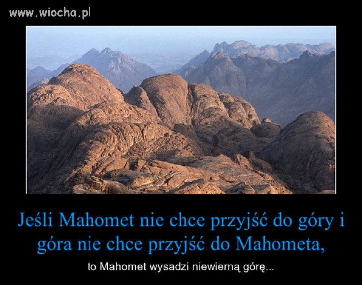 Czekaj, Mahomet