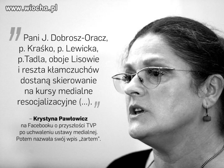 Polowanie na ,,czarownice" w mediach publicznych