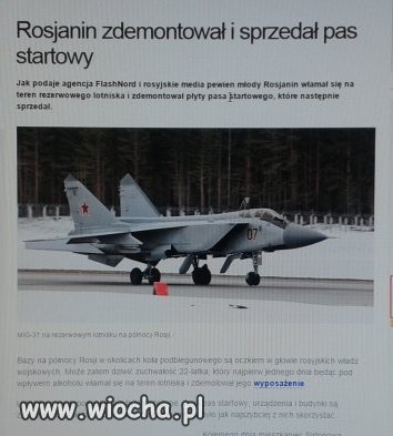 Czego to ruskie nie wymyślą?!!