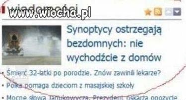 Zima tym razem zaskoczyła bezdomnych