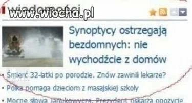 Zima tym razem zaskoczyła bezdomnych
