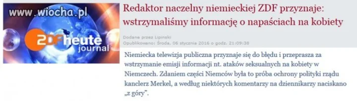 Zamiast chronić własnych obywateli, to ...