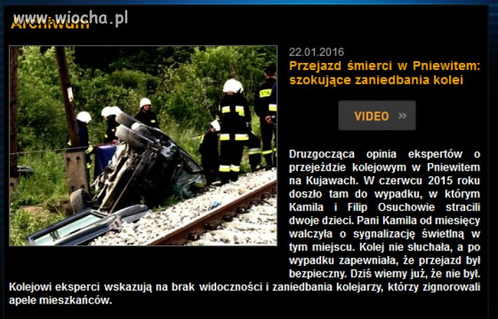 Takich przejazdów jest w Polsce tysiące