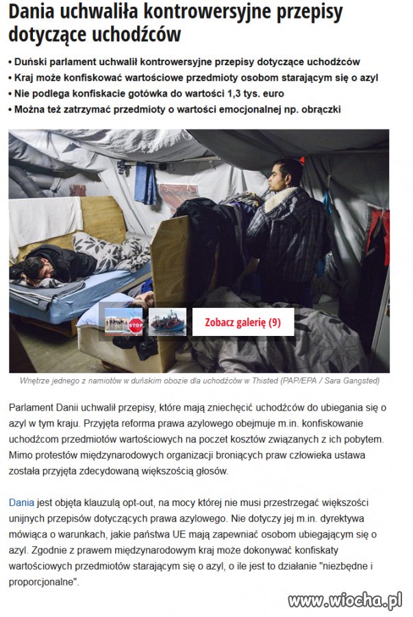 Dania znalazła sposób na islamskich imigrantów ...