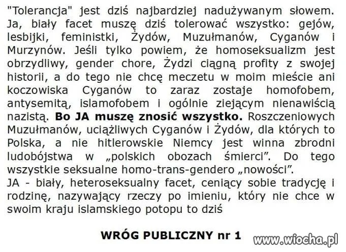 Tolerancja
