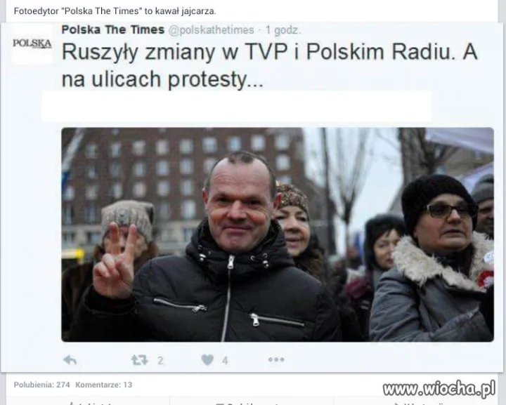 Fotoedytor Polska The Times
