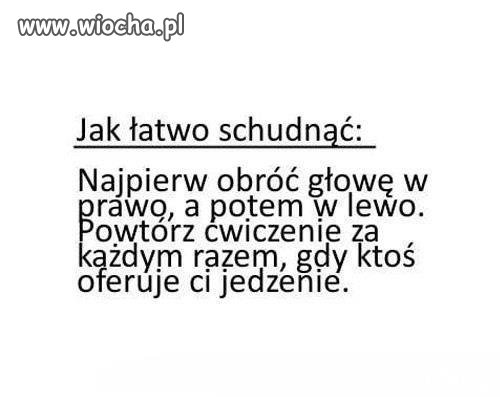 Sposób szybki na schudnięcie 