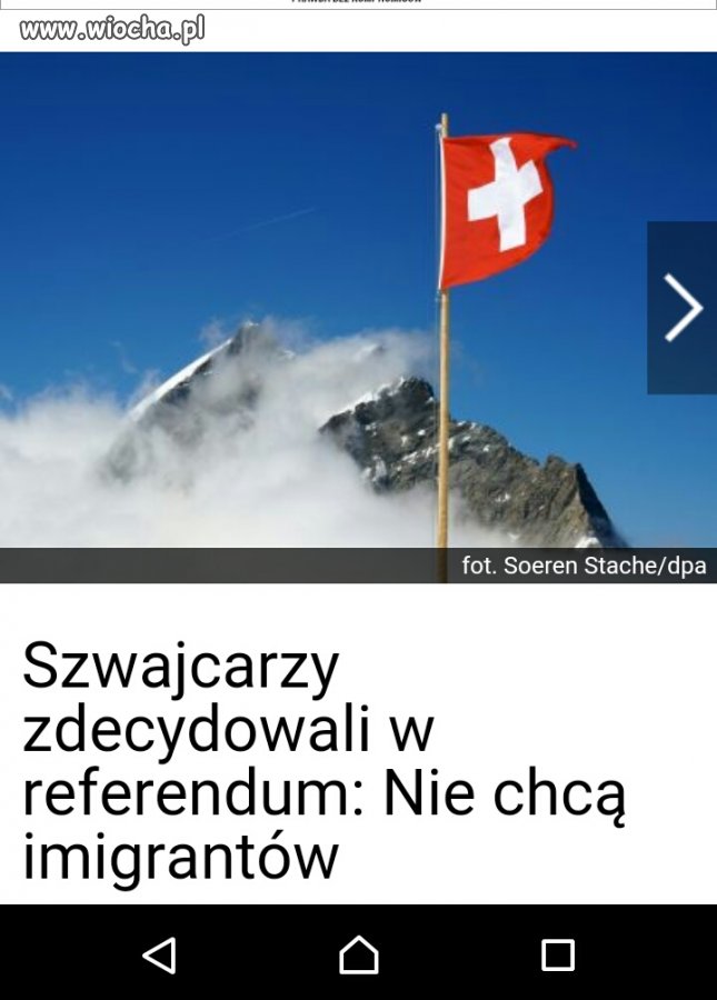 Brawo Szwajcaria!