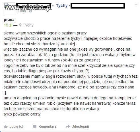 Poważny pracownik