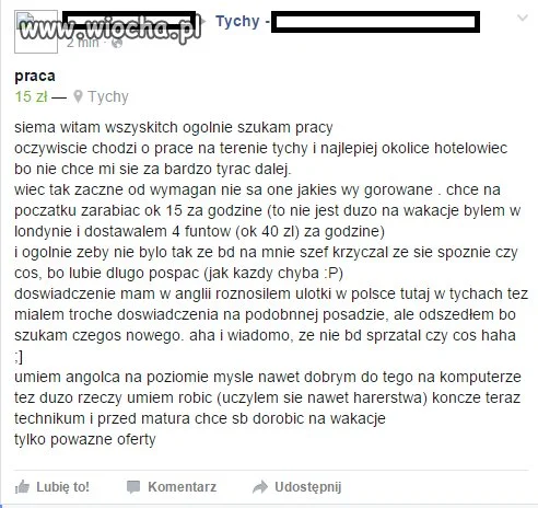 Poważny pracownik