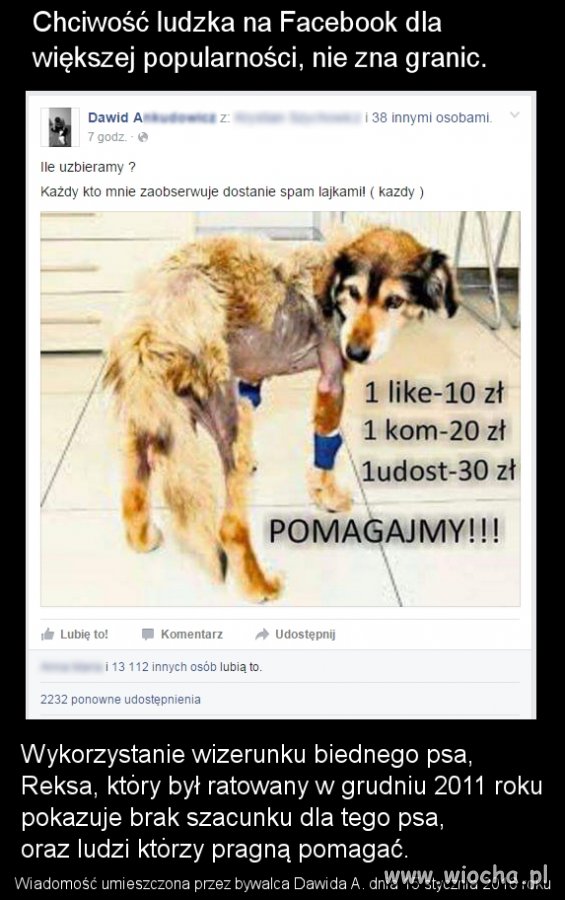 Tylko "Lubię to" się liczy