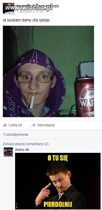 Ogłoszenie matrymonialne + cięta riposta