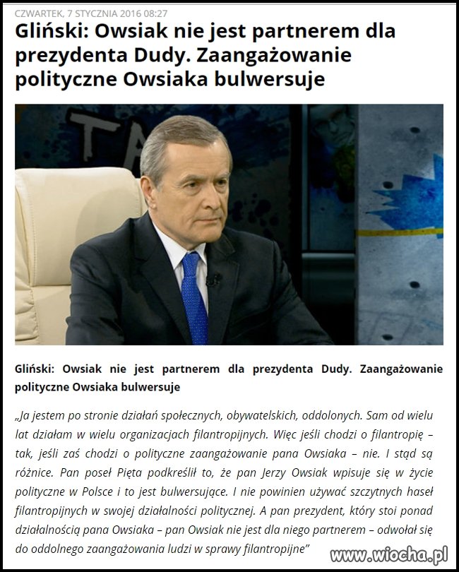 W takim razie jak się ma do tego