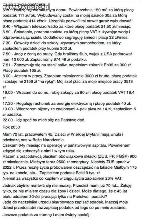Wystarczy nie zabierać,