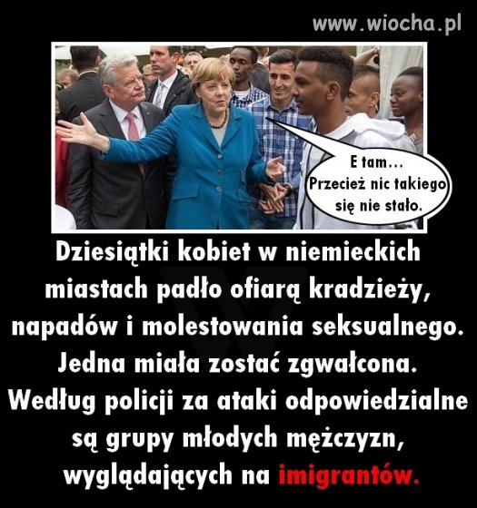 Tak się bawili Imigranci w sylwestra 