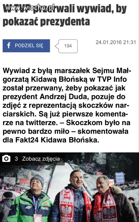 Głosowałem na PiS