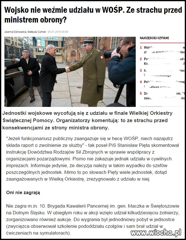 Czy jak teraz ze strachu przed Macierewiczem nie 