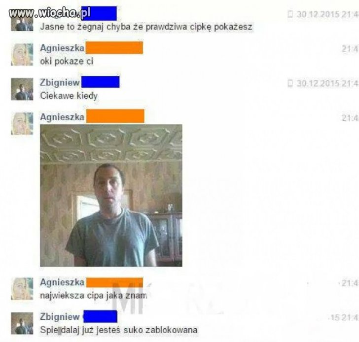 Zgaszony Zbigniew.