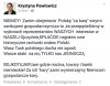 W pierwszej kolejności niech Rydzyk przesiądzie 