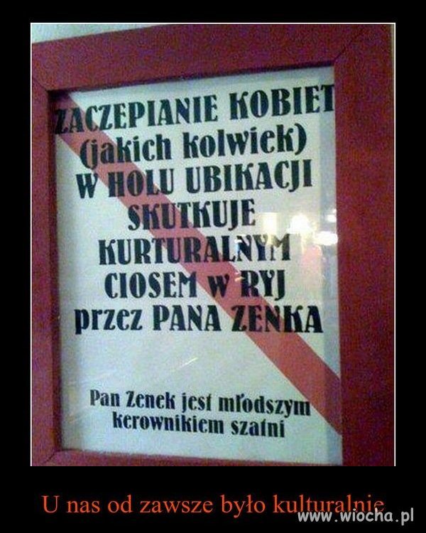 Pan Zenek patrzy 
