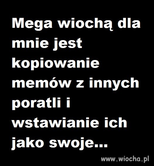 To jest wiocha