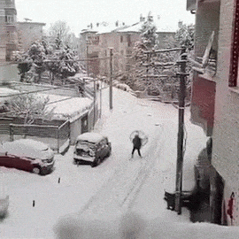 Narty w mieście