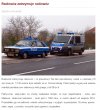 Radiowóz zatrzymuje radiowóz