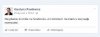 "Pani" poseł na FB 
