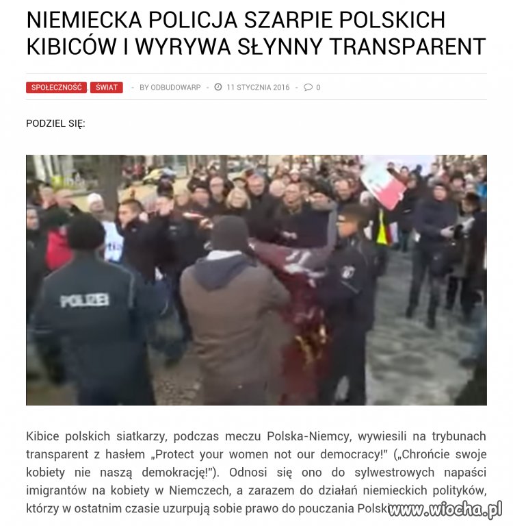Ci co chcą nas