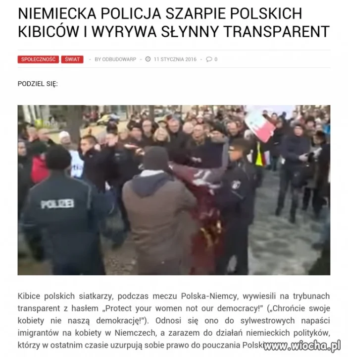 Ci co chcą nas