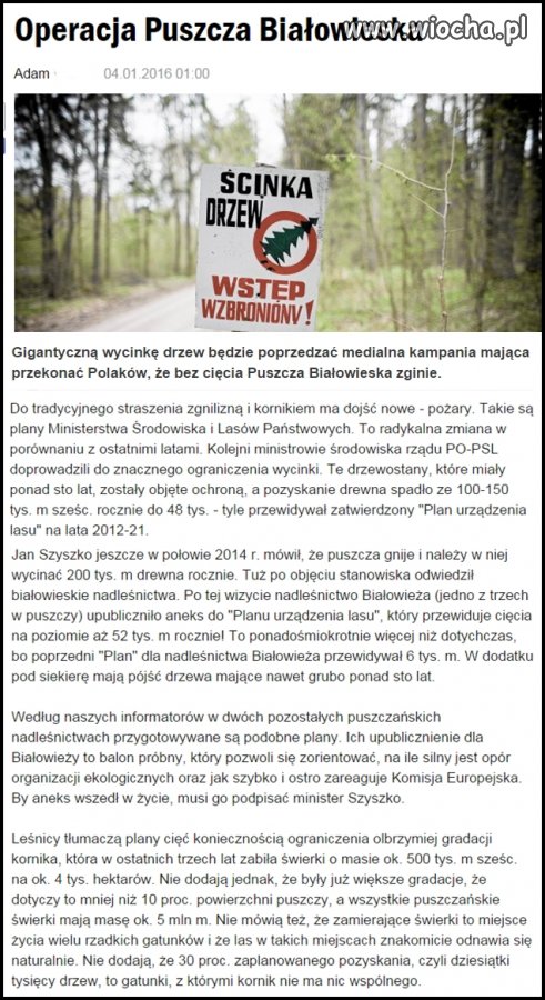 Las wytną, ziemię opierd.lą. Afera na skalę 