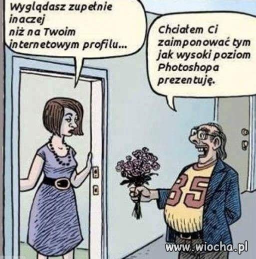 Internet vs rzeczywistość 