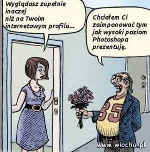 Internet vs rzeczywistość 
