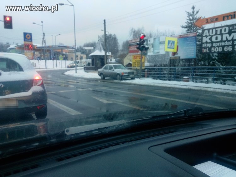 Idealne parkowanie na przejściu dla pieszych 