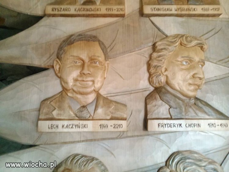 Z panteonu wielkich Polaków