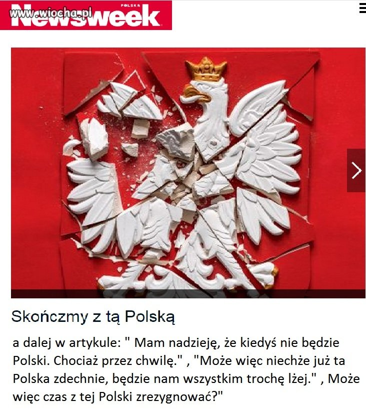Debil z niusweeka