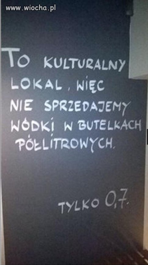 I to, to ja rozumiem 