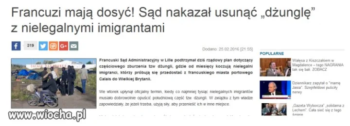 Francuzi maja dość?