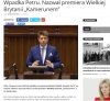 I on chce być politykiem?