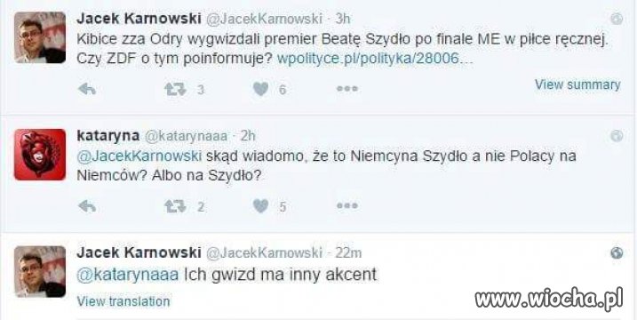 Gwizd z akcentem. 