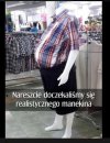 Realistyczny manekin.