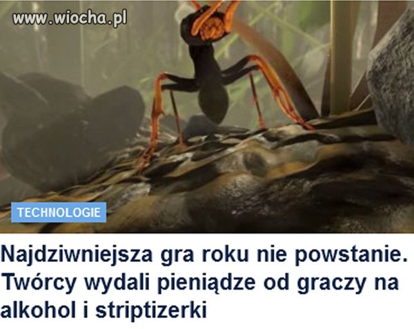 Miała być najdziwniejsza gra