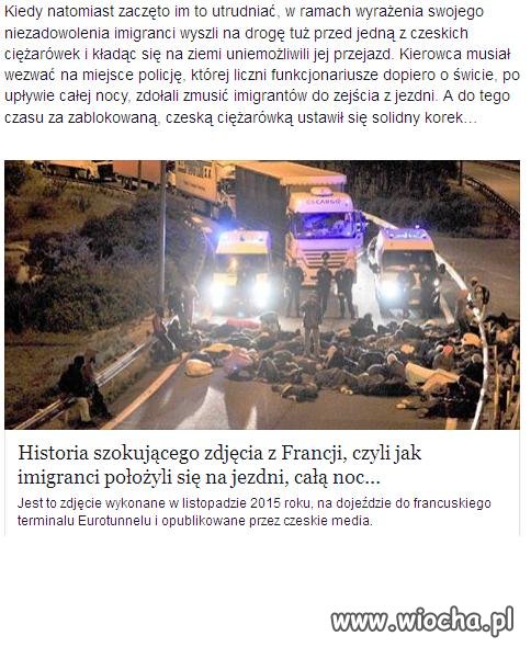 Że też kierowcy sami nie odblokowali drogi.