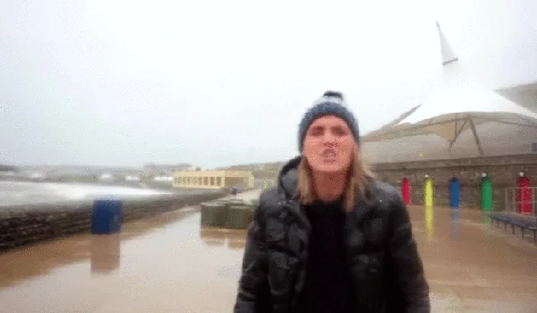 Ocean ją obdarował