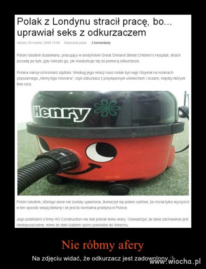 Miłość do odkurzacza 