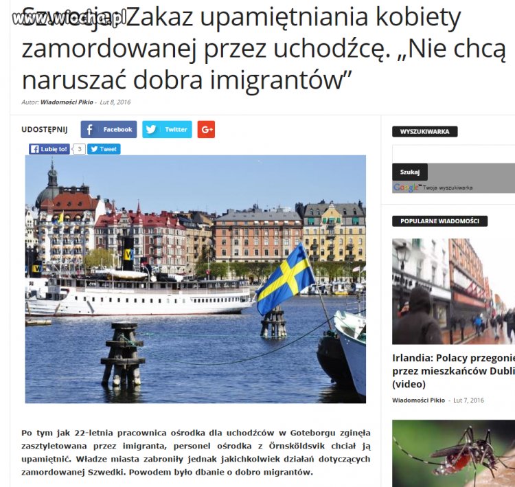 Szwecja to najbardziej poje...ny kraj eurokołchoz