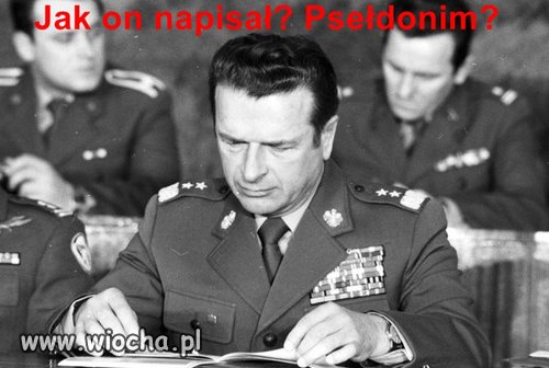 Nie chcem,ale muszem.